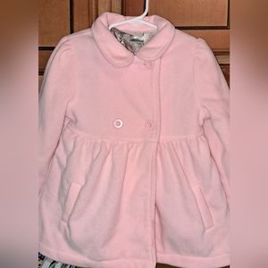 Little Girls Beautiful Jacket By Lavender  5T Pink Double-breasted  Fully Lined